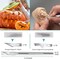 Rotary Cutter Set, Rotary Cutter for Fabric, 40 Pcs Fabric Cutter Wheel Kit, with A4 Gridded Cutting Mat, 1 Craft Knife, Steel Rule, 2 Different Models Exacto Knifefor Sewing, Quilting, Crafts Fabric